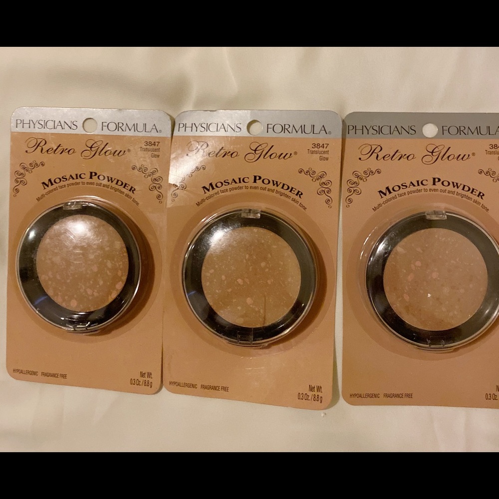 3pcs Carded Physician Formula Translucent Powder